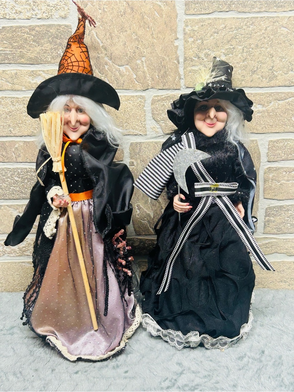 HALLOWEEN 15" STANDING WITCH DOLLS